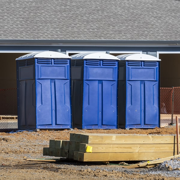 how do you ensure the porta potties are secure and safe from vandalism during an event in Fayette